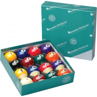 Prémium pool biliárd golyókészlet 57,2mm