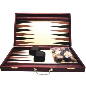 Buffalo Backgammon Bruin koffer