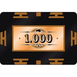 Buffalo Nagy értékű póker zseton lap 1000