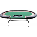 Buffalo Ovális póker asztal - fekete