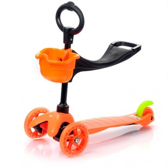 Meteor Three Wheel 2in1 roller - Orange