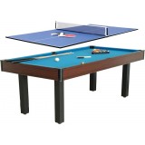 BCE Rosewood 3in1 biliárd - ping pong és étkező asztal