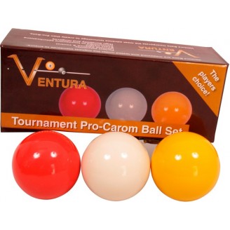 Ventura Tournament Pro karambol golyókészlet
